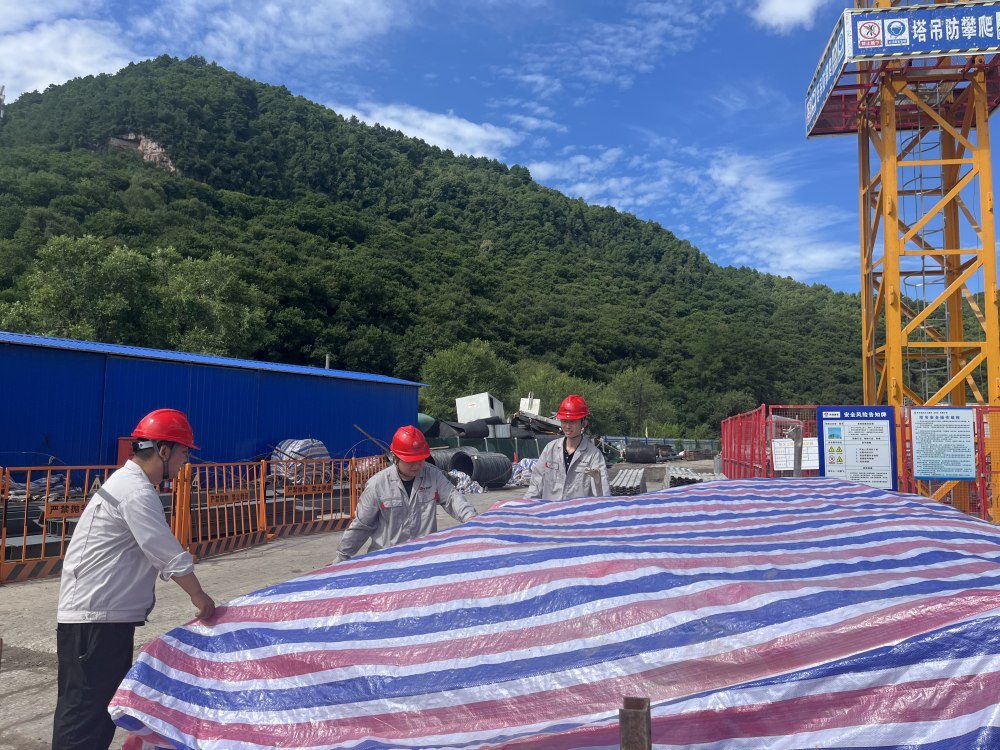 陕煤建设铜煤公司基层项目部：迎战极端暴雨天气 筑牢项目安全防线