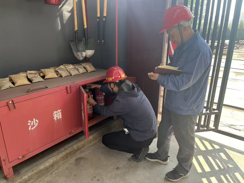 陕煤建设韩城分公司张家峁项目部：践行“四千精神” 守牢项目安全阵地