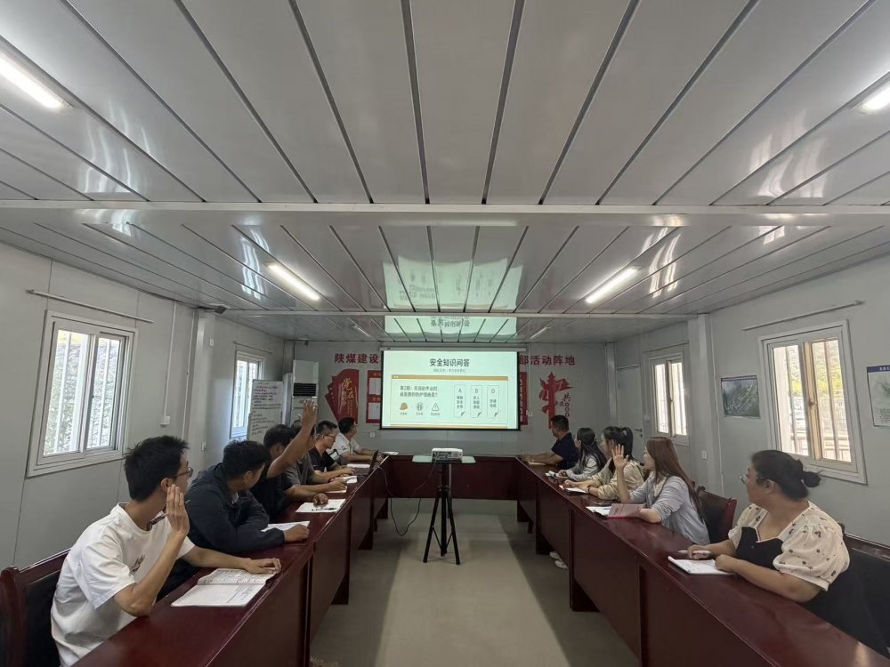 陕煤建设韩城分公司土建六项目部：四措并举守底线 多维发力保平安