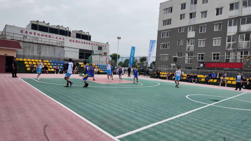 陕煤建设汉中分公司参加陕煤集团驻汉企业篮球邀请赛